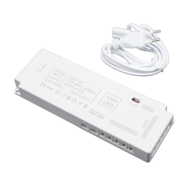 TRANSFORMADOR MULTIPLE 12V/120W