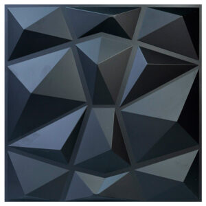 Panel 3D Diamante Negro Cod#02