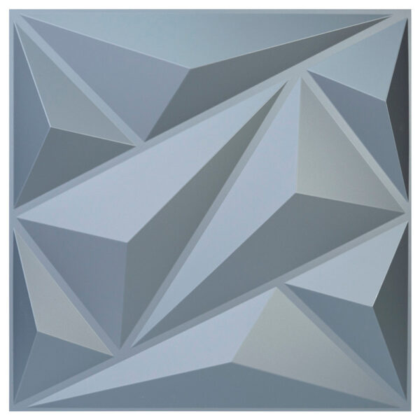 Panel 3D Diamante Plomo S188