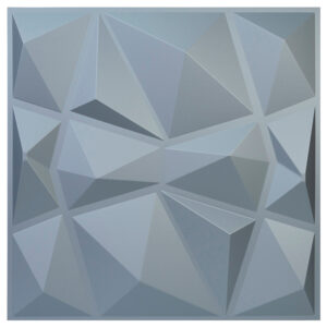 Panel 3D Diamante Plomo Cod#02