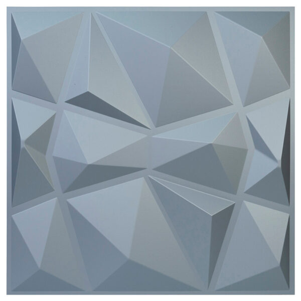 Panel 3D Diamante Plomo Cod#02